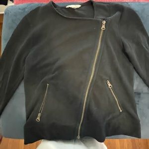 Banana republic zip sweater, size S